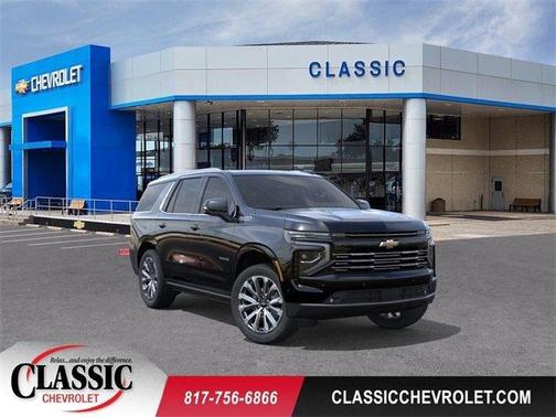 Black 2026 Chevrolet Tahoe High Country