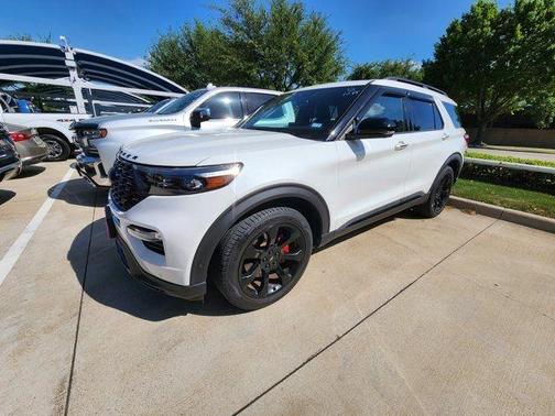White 2021 Ford Explorer ST
