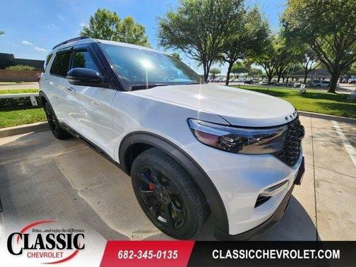 White 2021 Ford Explorer ST