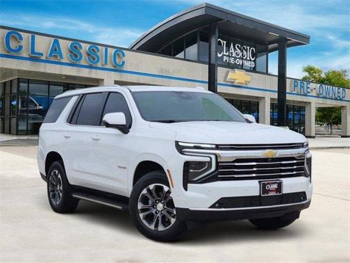 Summit White 2026 Chevrolet Tahoe LT