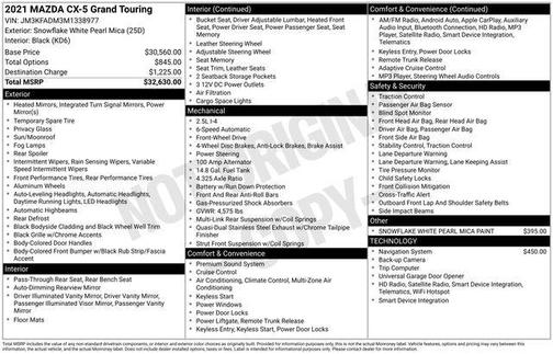 2021 Mazda CX-5 Grand Touring