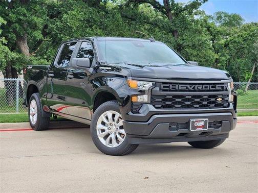 Black 2024 Chevrolet Silverado 1500 Custom