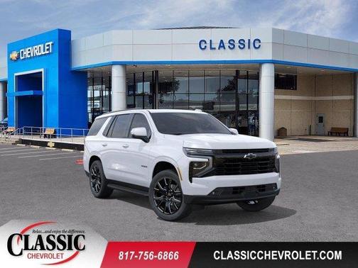 Summit White 2026 Chevrolet Tahoe RST