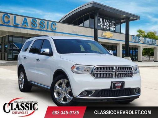 Bright White Clearcoat 2015 Dodge Durango SXT
