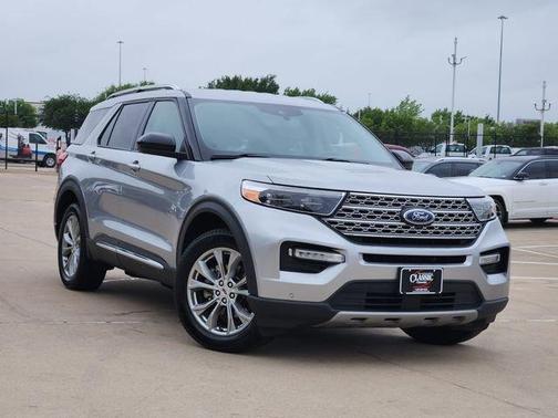 Silver Metallic 2023 Ford Explorer Limited