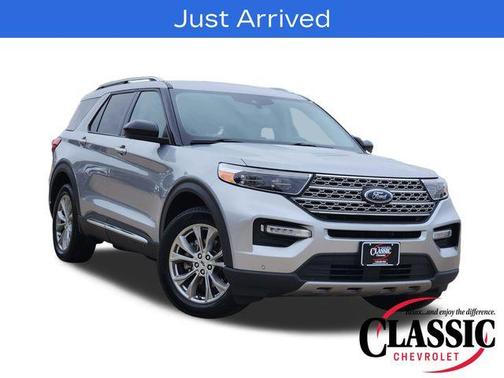 Silver Metallic 2023 Ford Explorer Limited