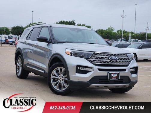 Silver Metallic 2023 Ford Explorer Limited
