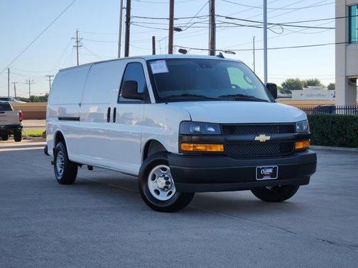 Summit White 2024 Chevrolet Express 3500 Work Van