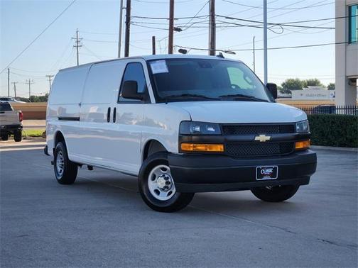 Summit White 2024 Chevrolet Express 3500 Work Van