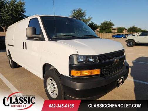 Summit White 2024 Chevrolet Express 3500 Work Van