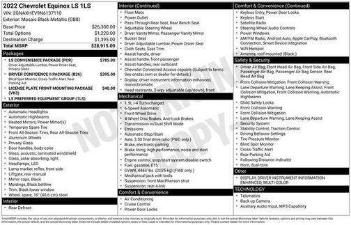 2022 Chevrolet Equinox LS