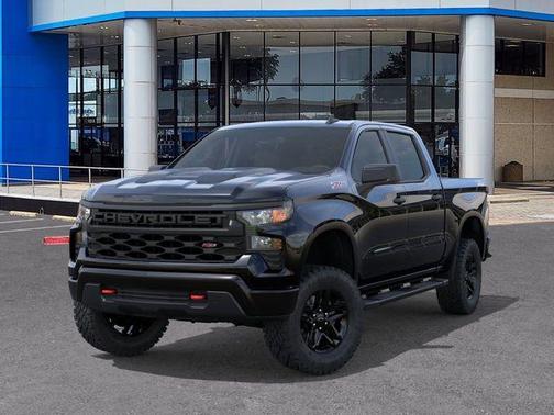Black 2026 Chevrolet Silverado 1500 Custom Trail Boss