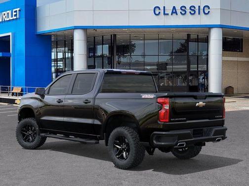 Black 2026 Chevrolet Silverado 1500 Custom Trail Boss