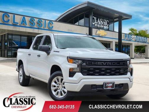 Summit White 2024 Chevrolet Silverado 1500 Custom