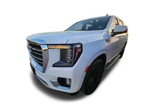 Summit White 2021 GMC Yukon SLT