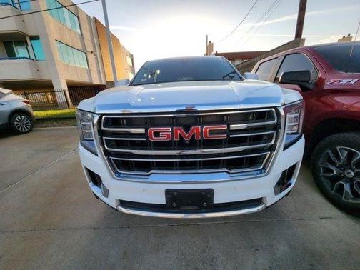 Summit White 2021 GMC Yukon SLT