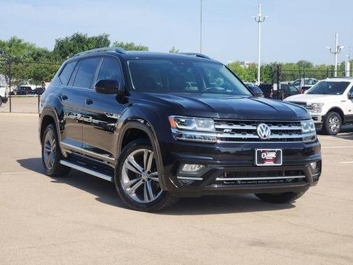 Deep Black Pearl Effect 2018 Volkswagen Atlas 3.6L SEL
