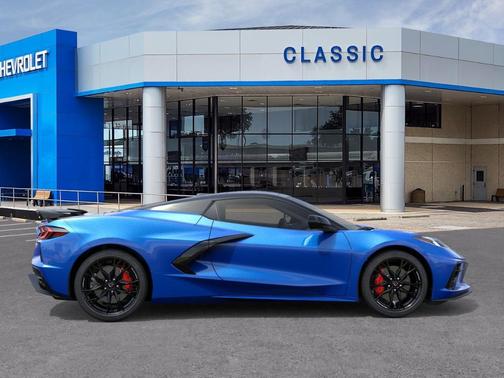 Blue 2026 Chevrolet Corvette Stingray w/3LT