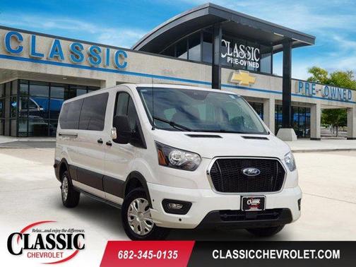 Oxford White 2024 Ford Transit-350 XLT
