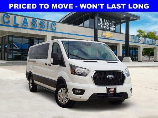 Oxford White 2024 Ford Transit-350 XLT