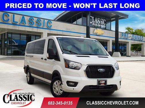 Oxford White 2024 Ford Transit-350 XLT