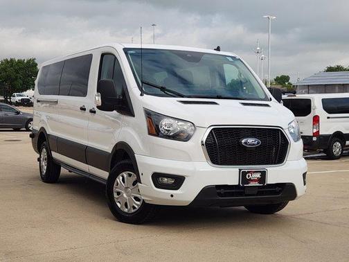 Oxford White 2024 Ford Transit-350 XLT