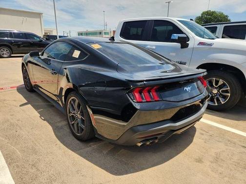 Shadow Black 2024 Ford Mustang EcoBoost Premium