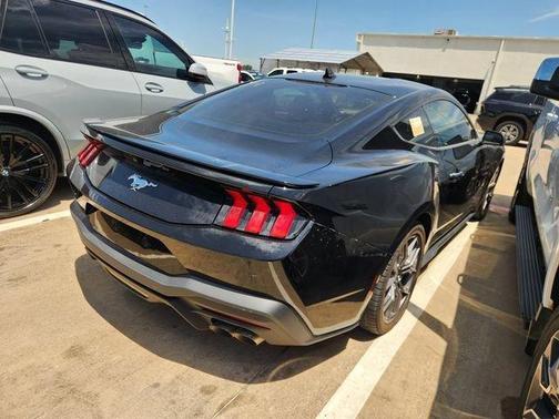 Shadow Black 2024 Ford Mustang EcoBoost Premium