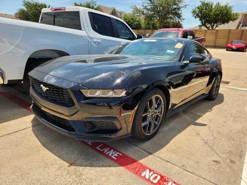 Shadow Black 2024 Ford Mustang EcoBoost Premium