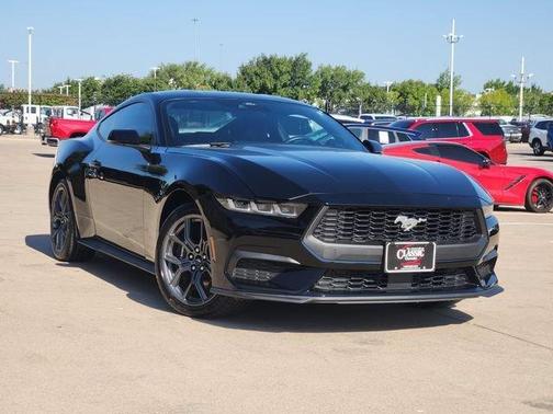 Shadow Black 2024 Ford Mustang EcoBoost Premium