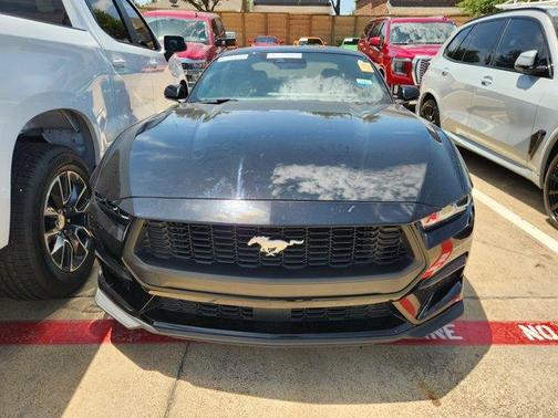 Shadow Black 2024 Ford Mustang EcoBoost Premium