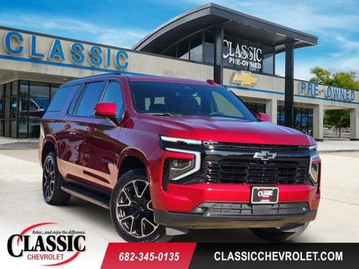 Radiant Red 2025 Chevrolet Suburban RST