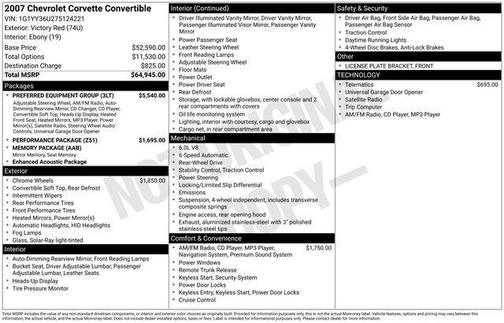 2007 Chevrolet Corvette Base