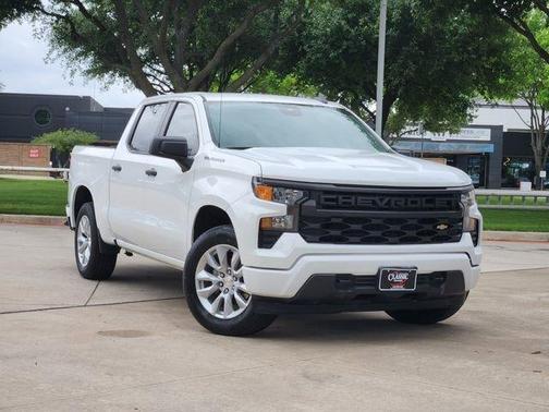 Summit White 2024 Chevrolet Silverado 1500 Custom