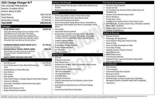 2021 Dodge Charger R/T