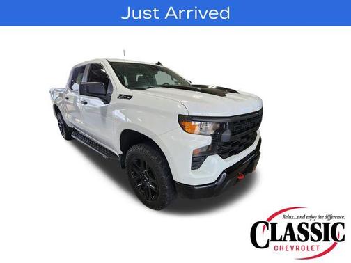 Summit White 2024 Chevrolet Silverado 1500 Custom Trail Boss