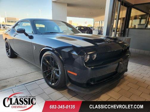 Pitch Black Clearcoat 2023 Dodge Challenger SRT Hellcat Coupe