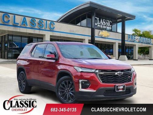 Radiant Red 2023 Chevrolet Traverse RS