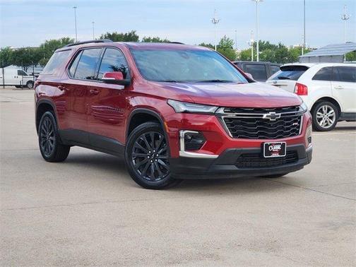 Radiant Red 2023 Chevrolet Traverse RS