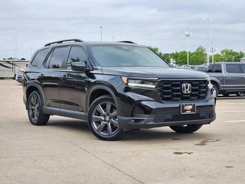 Black 2025 Honda Pilot Sport