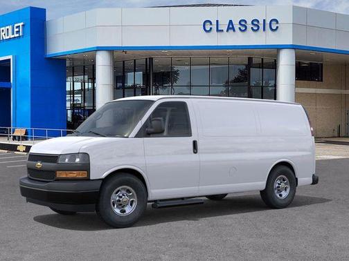 White 2026 Chevrolet Express 2500 Work Van