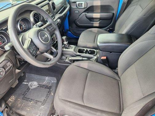 Hydro Blue Pearl 2023 Jeep Wrangler Sport