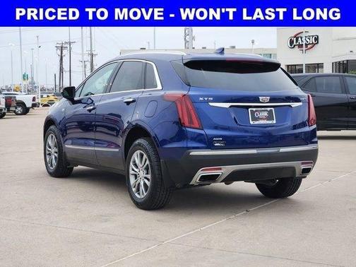 Opulent Blue Metallic 2023 Cadillac XT5 Premium Luxury