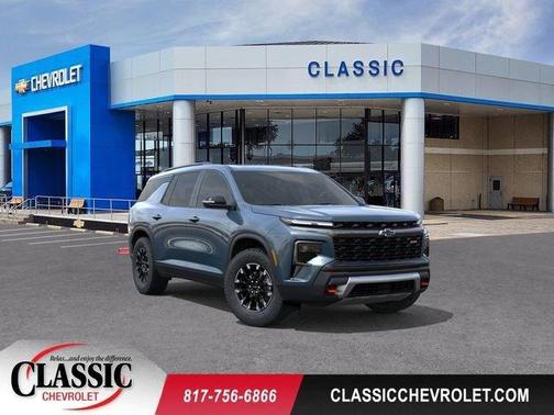 Blue 2026 Chevrolet Traverse Z71