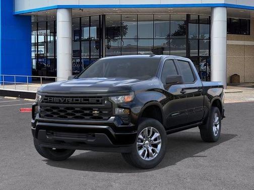 Black 2026 Chevrolet Silverado 1500 Custom