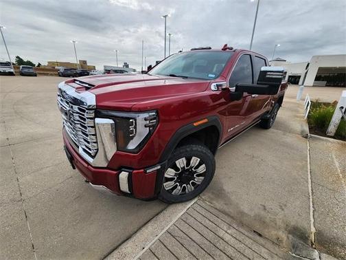 Volcanic Red 2024 GMC Sierra 2500 Denali