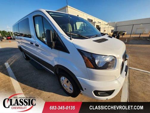 Oxford White 2025 Ford Transit-350 XLT