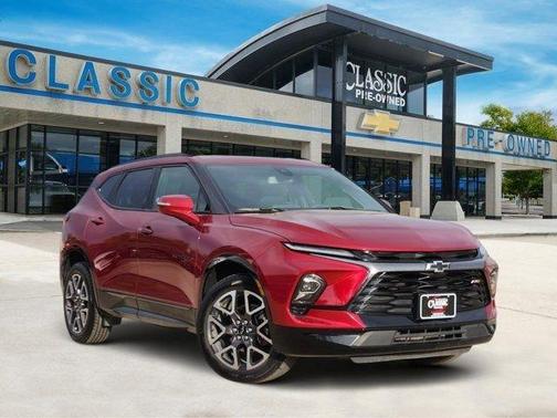 Radiant Red 2025 Chevrolet Blazer RS
