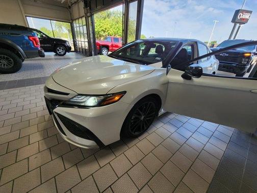 Midnight Black Metallic 2023 Toyota Camry XSE V6