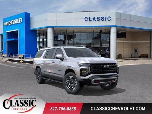 Sterling Gray Metallic 2026 Chevrolet Suburban Z71